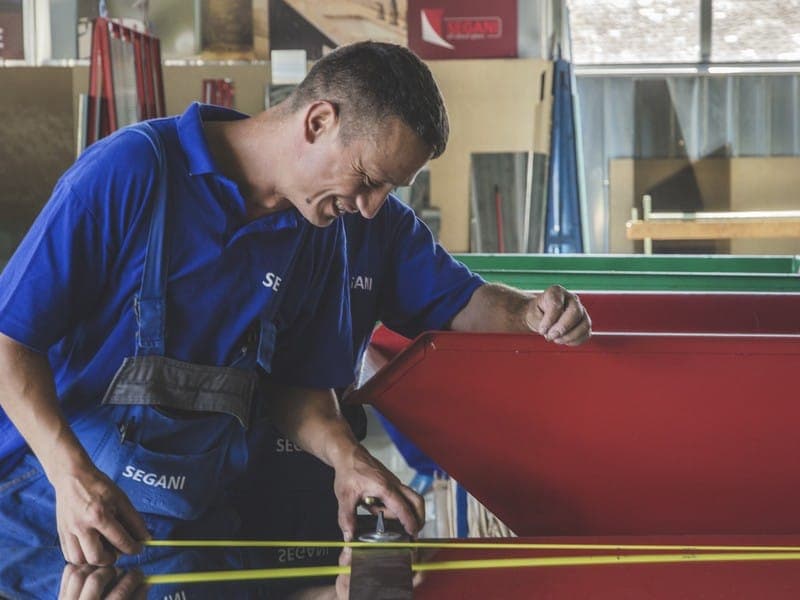Atelier de tăiere și prelucrare sticlă