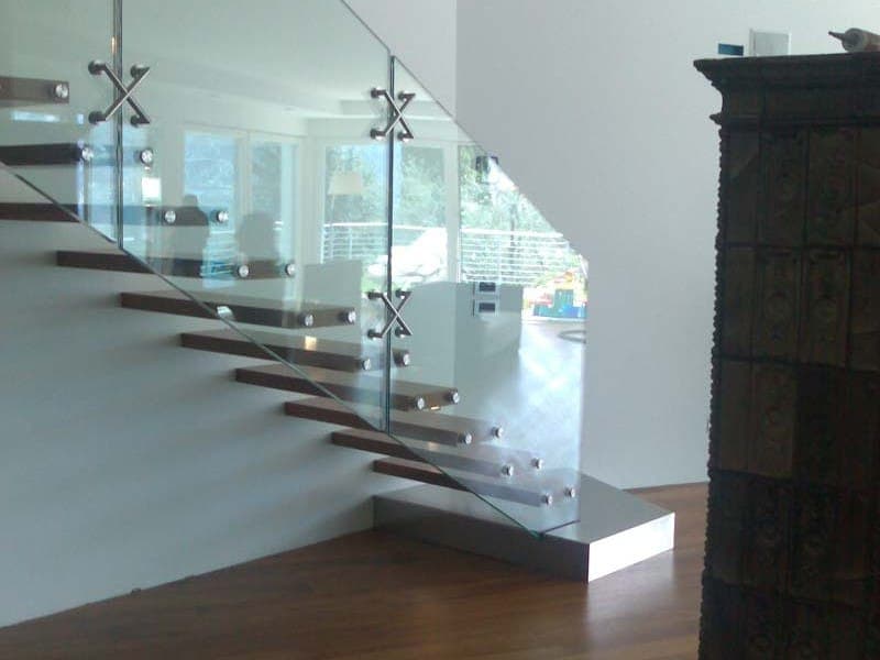 Balustrade din sticlă securizată — lucrare Segani 5